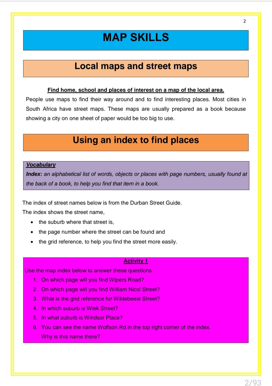 Grade 7 Geography Guide - Image 2