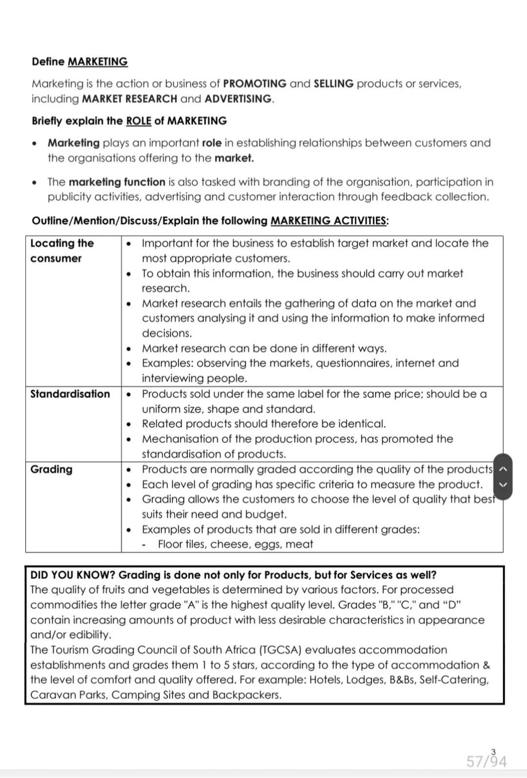 Grade 12 Business Studies paper 1 Guide - Image 3