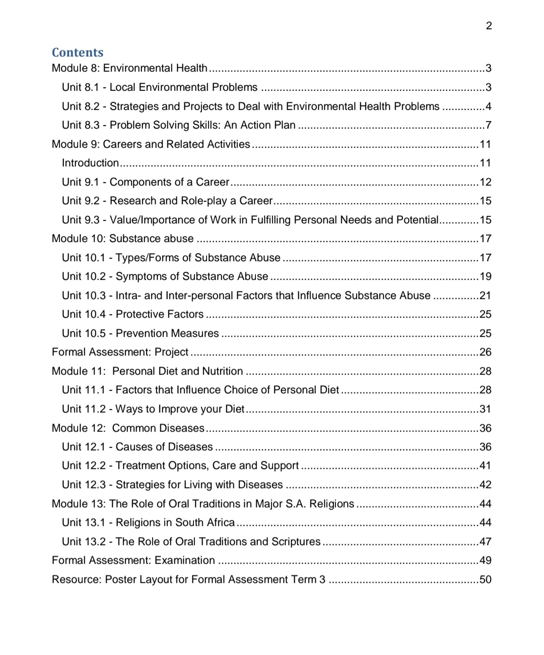 Grade 7 Life Orientation Summary - Image 6