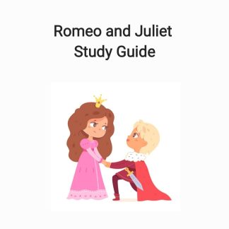 Romeo and Juliet Study Guide