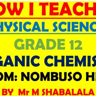 Grade 12 Physical Science Guide