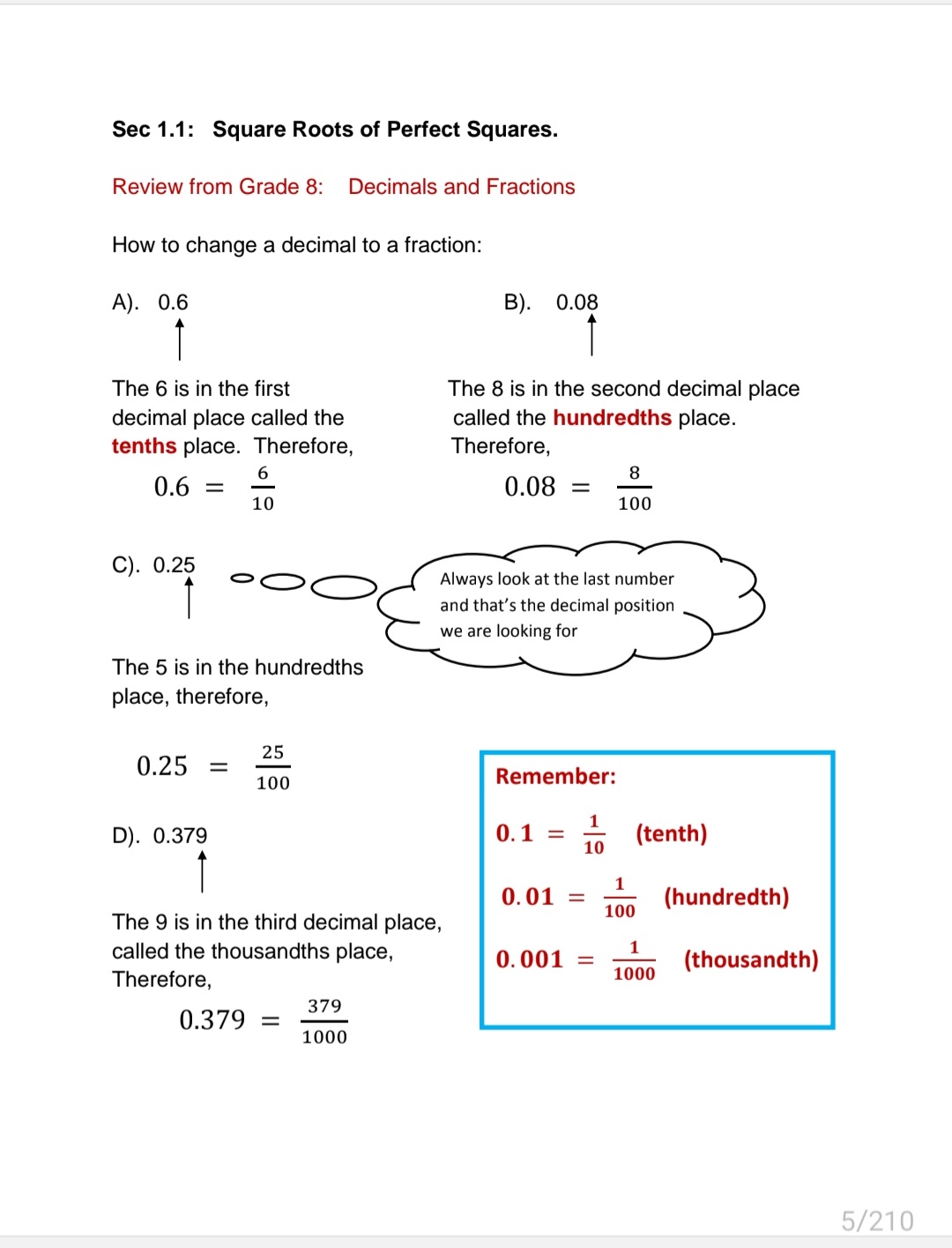 Grade 9 Mathematics Guide - Image 2