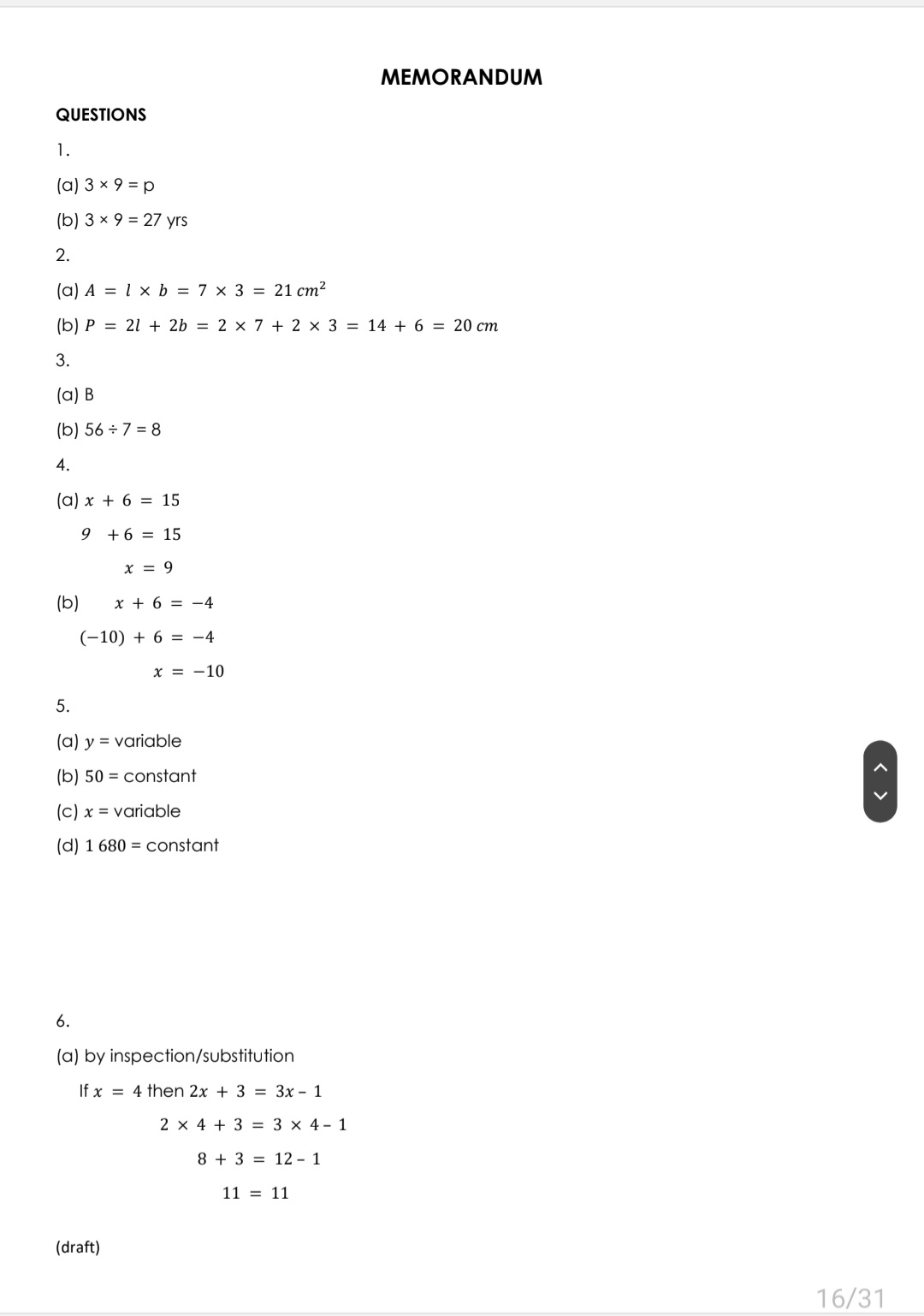 Grade 7 Mathematics Term 3 + 4 Revision - Image 4