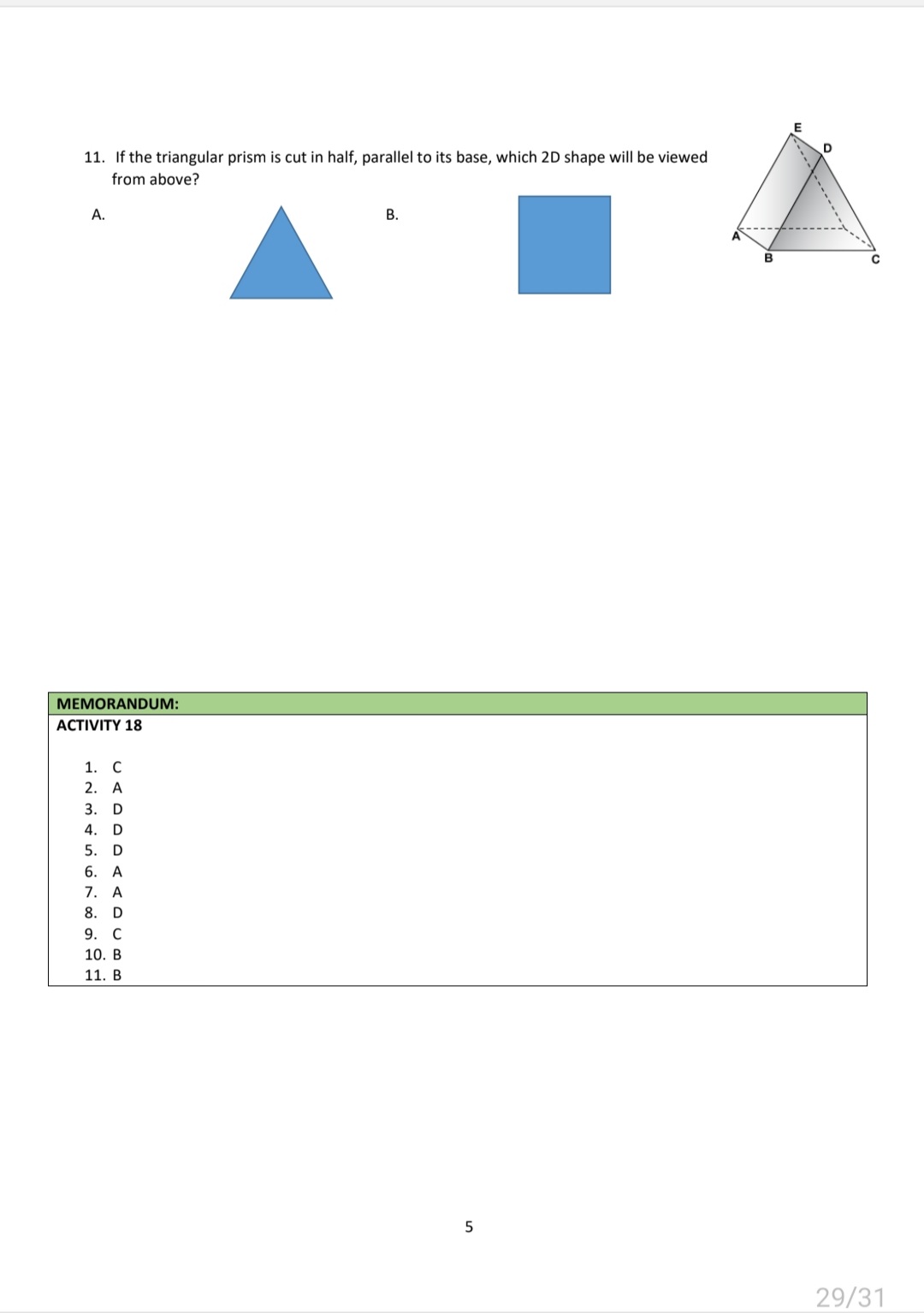 Grade 7 Mathematics Term 3 + 4 Revision - Image 5