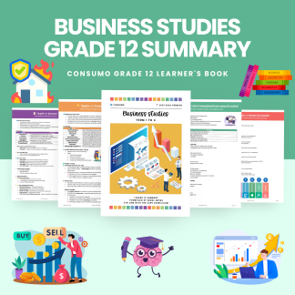 Business Studies Grade 12 summary Consumo Term 1-4