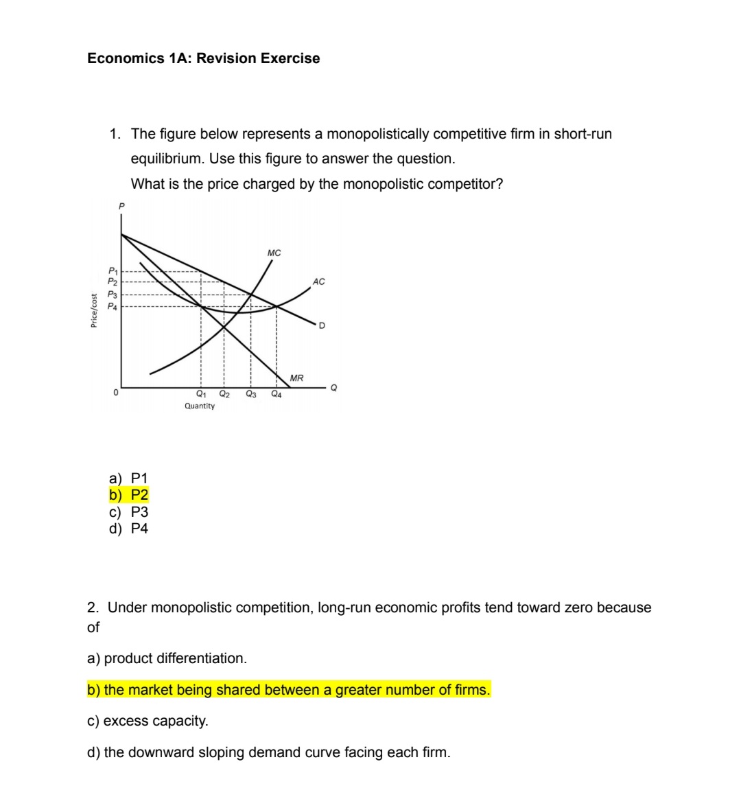 Economics 1A revision - Image 2
