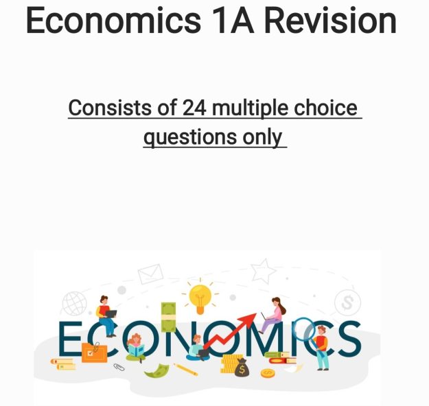 Economics 1A revision