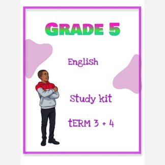 Grade 5 English Home Language Study kit (Term 3 + 4 )