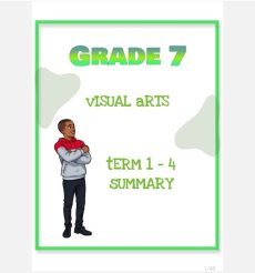 Grade 7 Visual Arts Summary (Term 1 - 4)