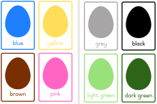 Grade R Colours: Flashcards 5 (Age: 3-6 years)