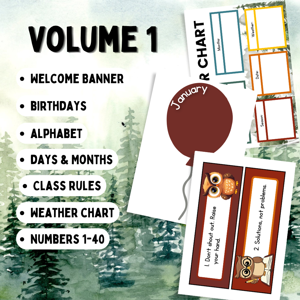 Owl Classroom Mega Bundle | 366 Pages | Classroom Decor, Learning Resources & Teacher Planner - Image 3