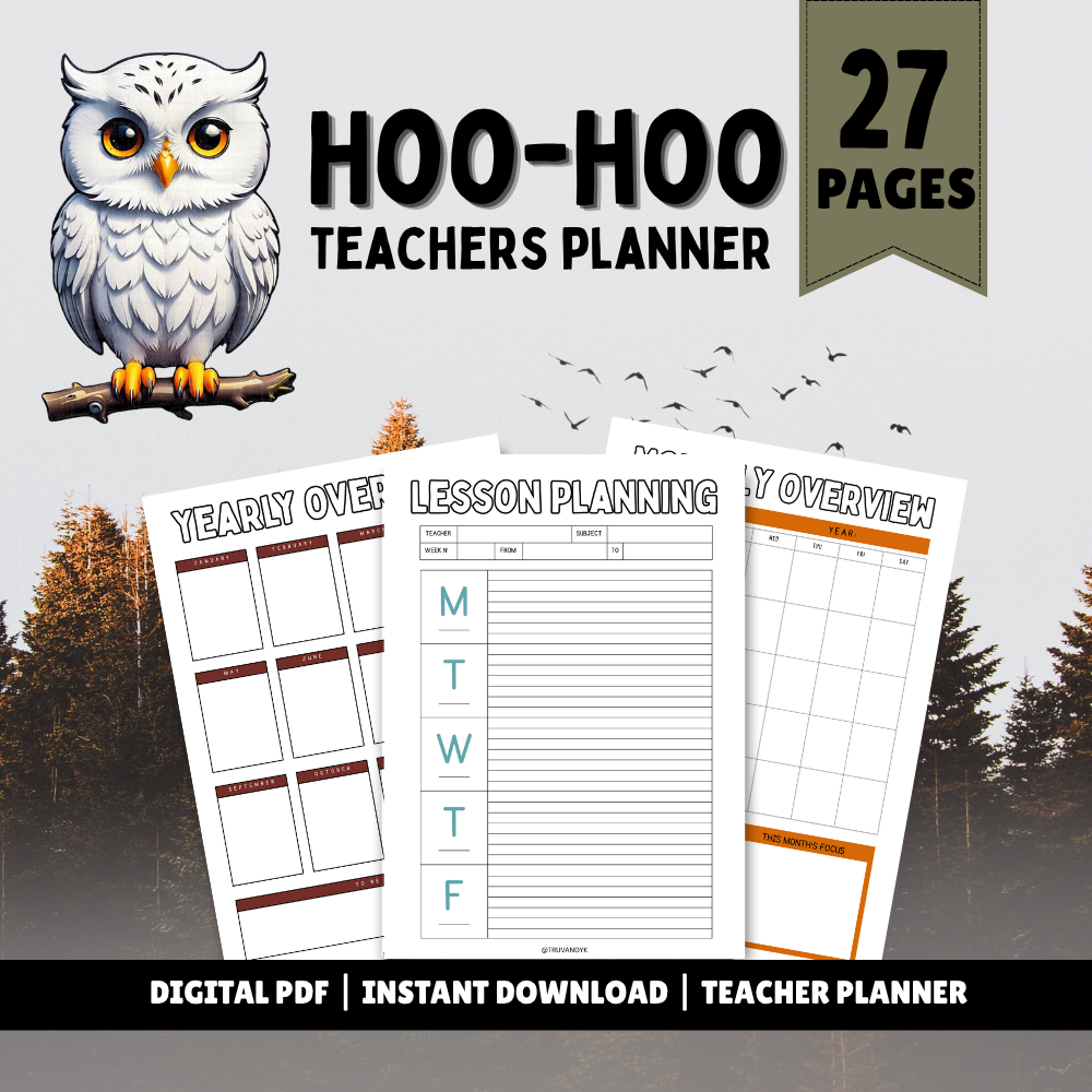 Owl Classroom Mega Bundle | 366 Pages | Classroom Decor, Learning Resources & Teacher Planner - Image 8