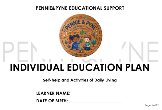 Individual Education Support Plan Self-Help and Skills of Daily Living